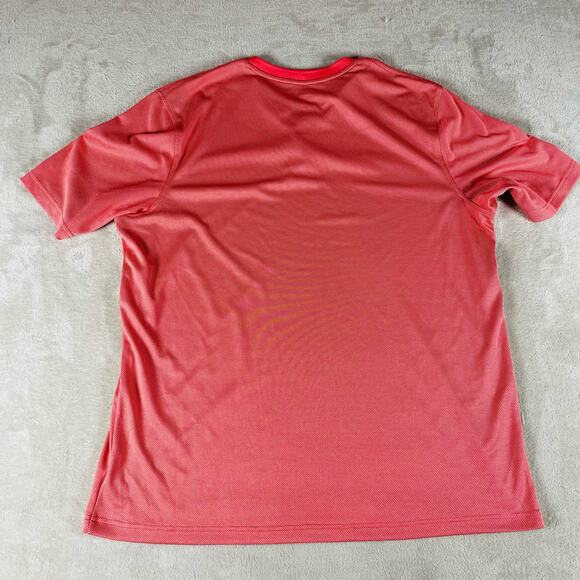 Croft and Borrow Polo Shirt Men's Large Pink Quick Dry Performance Lightweight - Picture 8 of 10